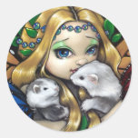 "Two Fae Ferrets" Sticker stickers