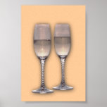 Two Glasses Posters