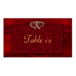 Two Golden Wedding Rings Business Cards