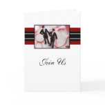 Two Grooms Custom Wedding Invitations Card