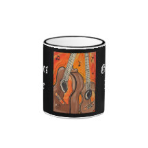 Two Guitars Mug