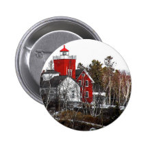 Two Harbours Lighthouse Buttons