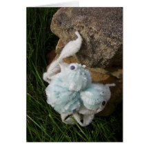 Two-headed Blue Transylvania Spider Greeting Cards