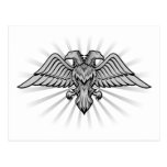 Two headed eagle postcards