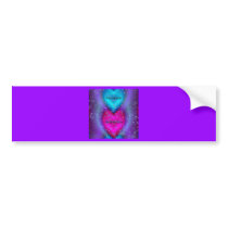 "Two Hearts Beat As One"* Bumper Sticker
