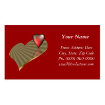 Two Hearts Business Card