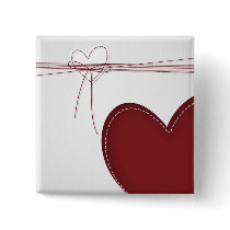 Two Hearts Button