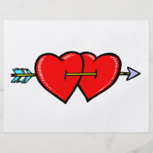 Two Hearts Custom Flyer