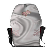 Two hearts forever commuter bags