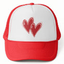 Two Hearts hats