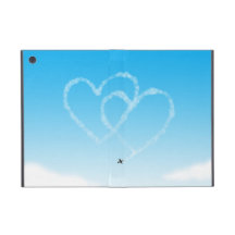 Two hearts in love iPad mini covers