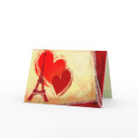Two hearts in Paris cards