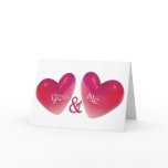 Two Hearts Romantic Cards