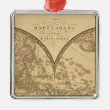 Two Hemispheres Christmas Tree Ornaments