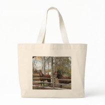 Two Horses! Tote Bags