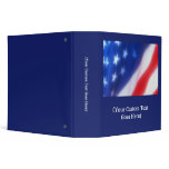 Two Inch Custom Patriotic Binder