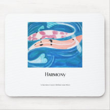 Two Koi Fish Mousepad