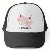 Two Large Cupcakes Mesh Hat
