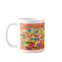 Two Letter Words mug