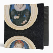 Two Little girls, 1590 3 Ring Binder