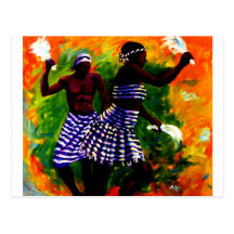 Two Lover By MOjisola A Gbadamosi  Okubule Post Card