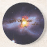 Two Merging Black Holes in Galaxy NGC 6240 Beverage Coaster
