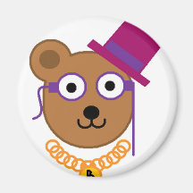Two Monocles of Fury Refrigerator Magnets