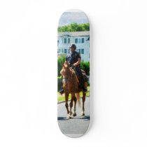Two Mounted Police Skate Board Decks