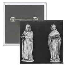 Two Mourners Button