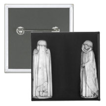 Two Mourners Button
