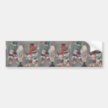 Two mythological Buddhist figures Bumper Sticker