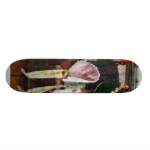 Two Old-Fashioned Bonnets Skateboard