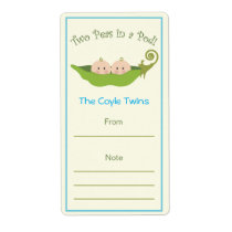 Two Peas In A Pod  |  Bookplate Labels