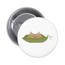 Two Peas In A Pod Button