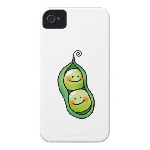 Two peas in a pod iPhone 4 cases