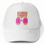 Two Pink Same Love Mesh Hats