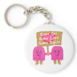 Two Pink Same Love Key Chains