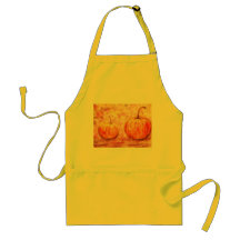 two pumpkins apron