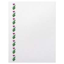 Two Purple Tulips