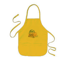 Two Rabbits Kids Apron
