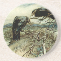 Two Ravens Beverage Coasters