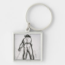 Two Reapers Seen from the Back Keychains
