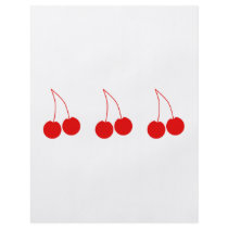 Two Red Cherries. Custom Flyer