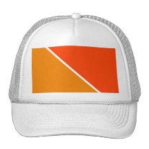 Two Shaded Orange Hat