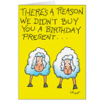 Two Sheep Greeting Card