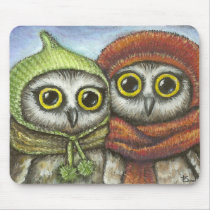 Two sisters mouse pad