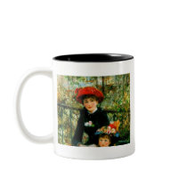 Two Sisters (On the Terrace) by Pierre Renoir Coffee Mug