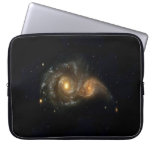 Two Spiral Galaxies Collide Neoprene Sleeve 15" Laptop Computer Sleeves