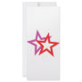 two stars icon custom rack card