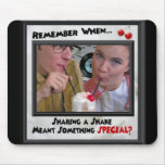 Two Straws Mousepad